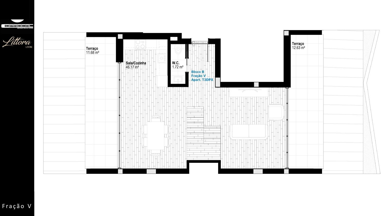 Planta Piso Sala